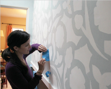 Painter's Tape Wall Design 畫家的藝術墻設計